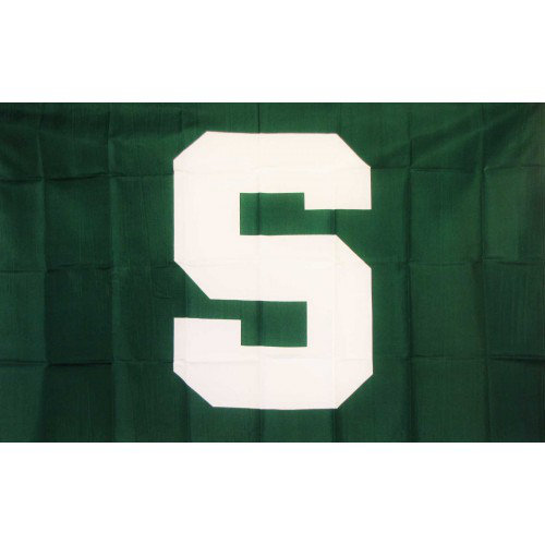 Michigan State Spartans Polyester 3 x 5 ft. Flag by NeoPlex