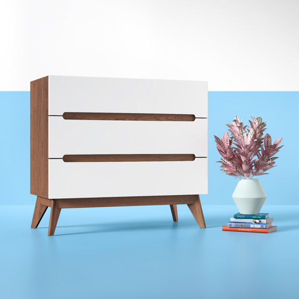 Best #1 Cravens 3 Drawer Chest By Hashtag Home Spacial Price