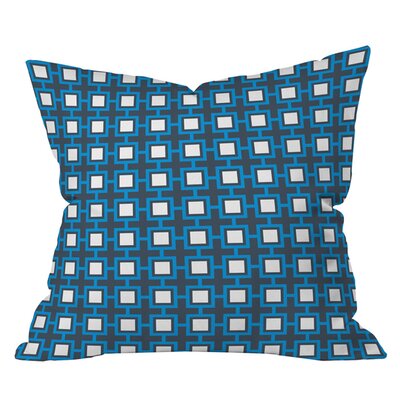 Caroline Okun Concentric Square Outdoor Throw Pillow Deny Designs Size: 20