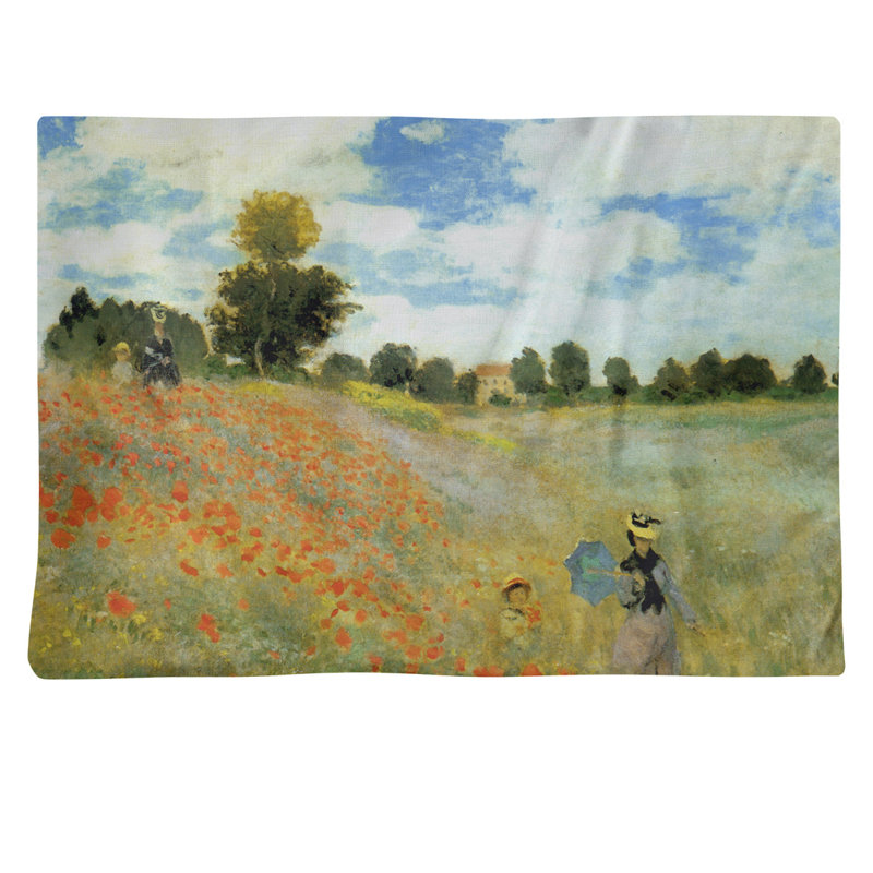East Urban Home Claude Monet Poppy Field Near Argenteuil 18