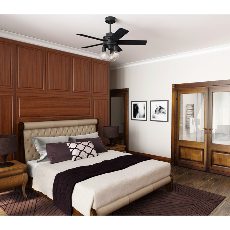 Hunter Fan 44 Hardwick 5 Blade Standard Ceiling Fan With Remote