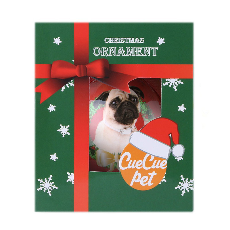 The Holiday Aisle Pug Dog Breed Twinkling Lights Christmas Ball Ornament Wayfair