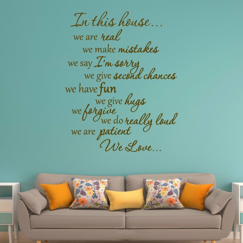 house wall decals
