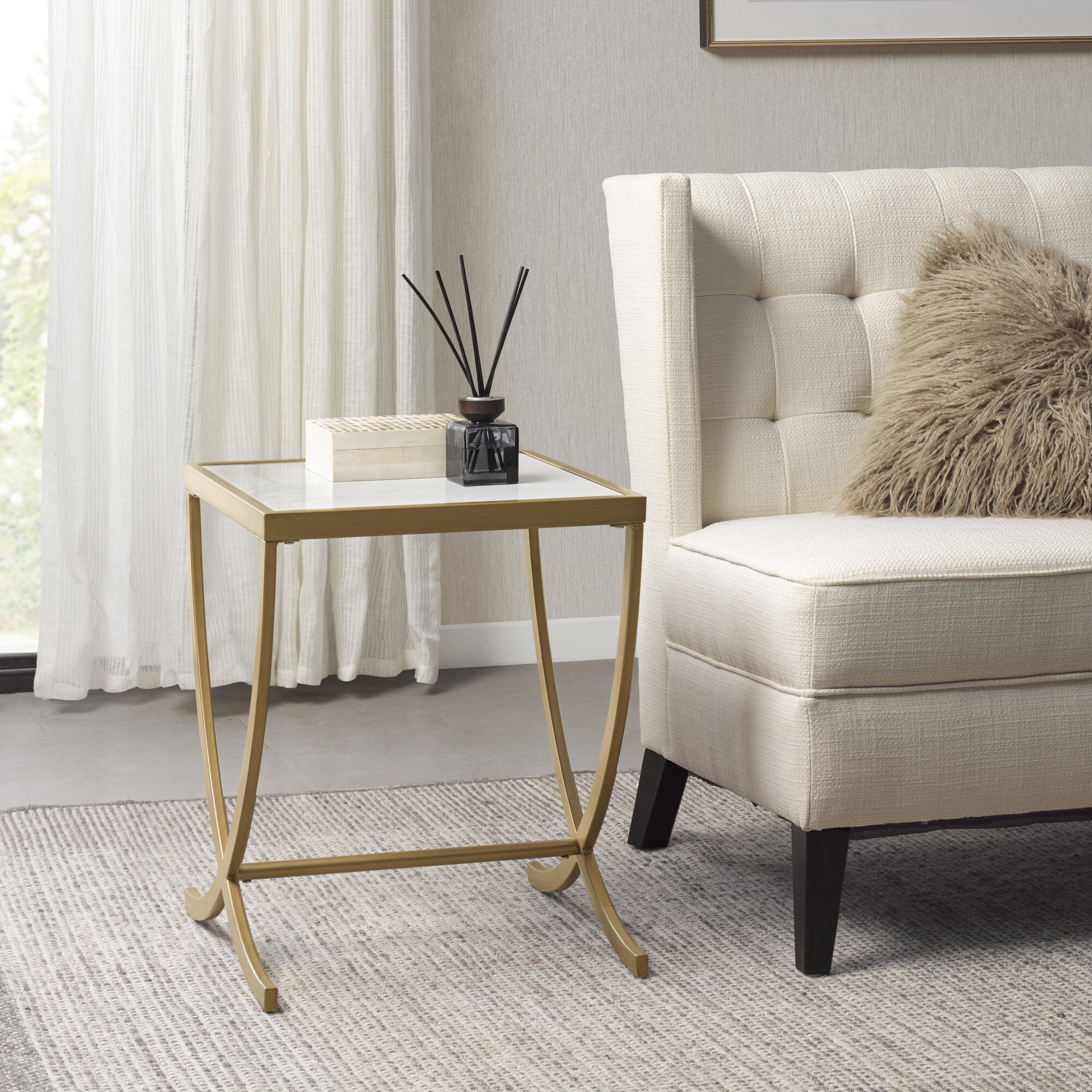 Martha Stewart Kadence End Table Wayfair