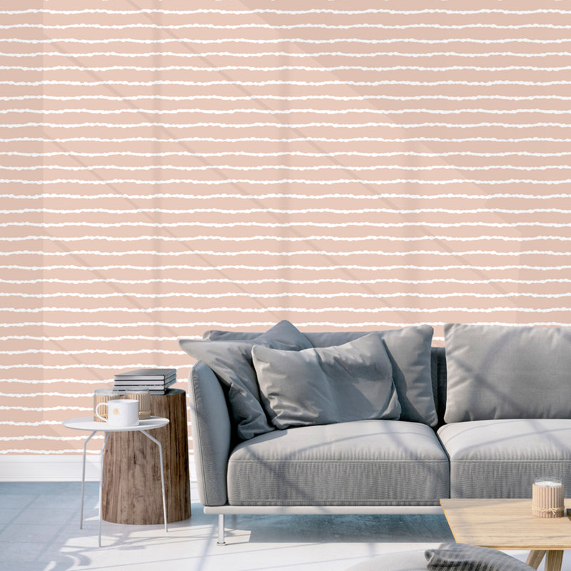 Lines Washed By Bobby Berk 33 X 20 5 Peel And Stick Wallpaper Roll Reviews Joss Main