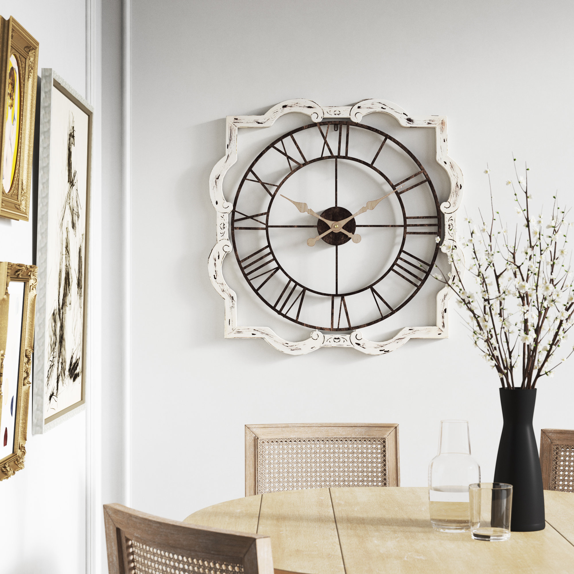 Large Numbers Wall Clock 10 Inch Wall Clock Clock With Numbers