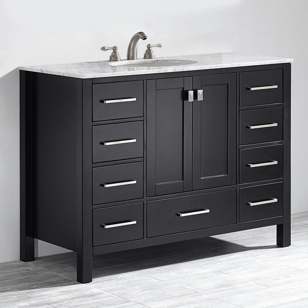 Newtown 48 Single Bathroom Vanity Set Reviews Joss Main Newtown 48 Single Bathroom Vanity Set