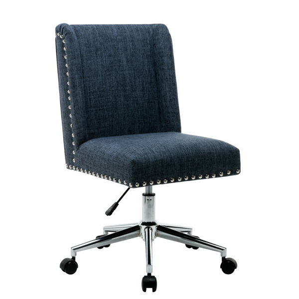 Lewisburg Studded Design Office Chair by Charlton Home