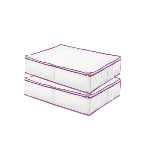 Set of 2 Large Vacuum Underbed Storage