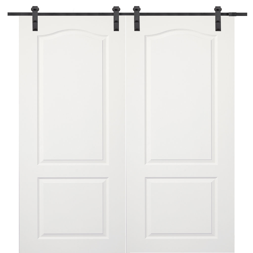 Verona Home Design Paneled Manufactured Wood Primed Princeton