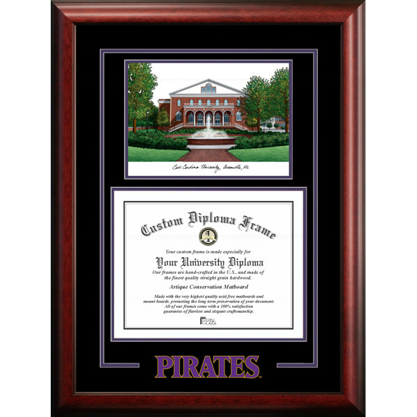 NCAA Spirit Graduate Diploma Picture Frame by Campus Images