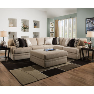 Deep Oversized Sectional Wayfair Palmetto Simmons Upholstery Sectional