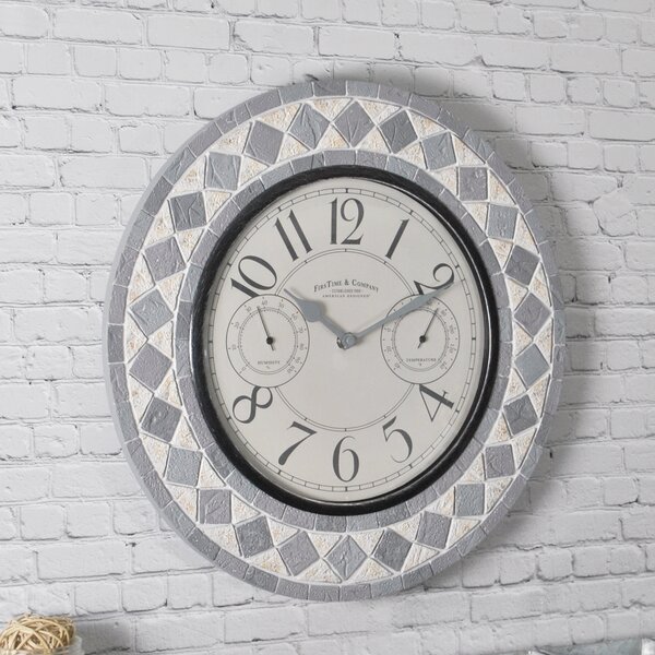 Patio Pavers 15 Wall Clock by FirsTime