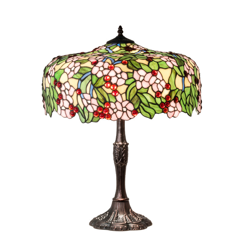 Astoria Grand Diane Cherry Blossom 28 5 Table Lamp Wayfair Diane Cherry Blossom 28 5 Table Lamp