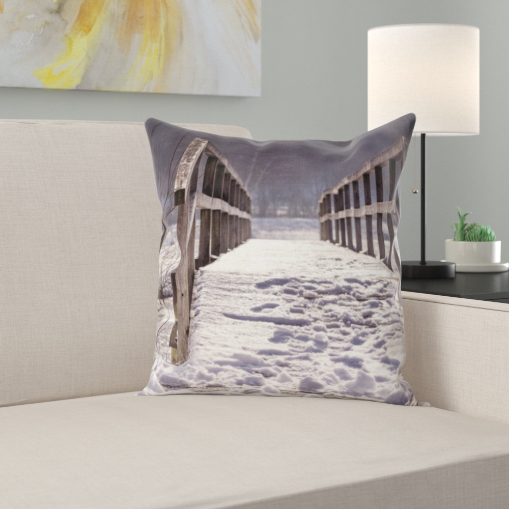 East Urban Home Away Throw Pillow Wayfair