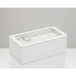 Smart Storage 6 Compartment Watch Box by WOLF