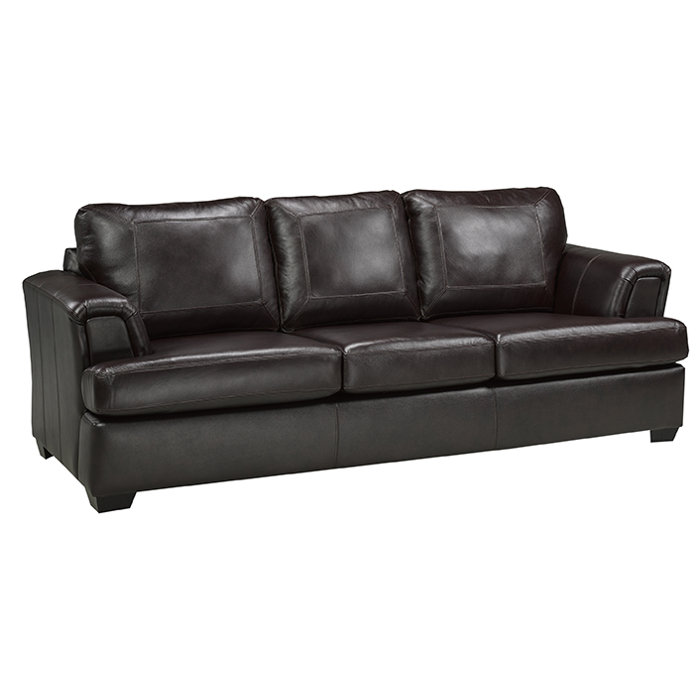 Coja Royal Cranberry Italian Leather Sofa Reviews Wayfair Ca Royal Cranberry Italian Leather Sofa