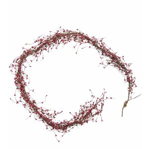 LED Lighted Berry Branch Garland