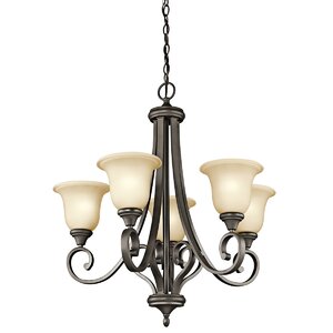 Bretton 5-Light Shaded Chandelier