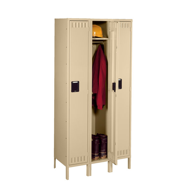 2 Tier 3 Wide Employee Locker by Tennsco Corp.