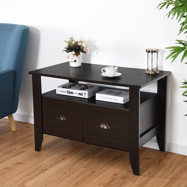 Lander Bunching Table With Storage By Winston Porter