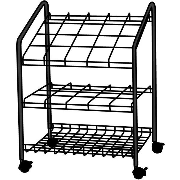 Wire Bin Roll File by Alvin and Co.| @ $78.00