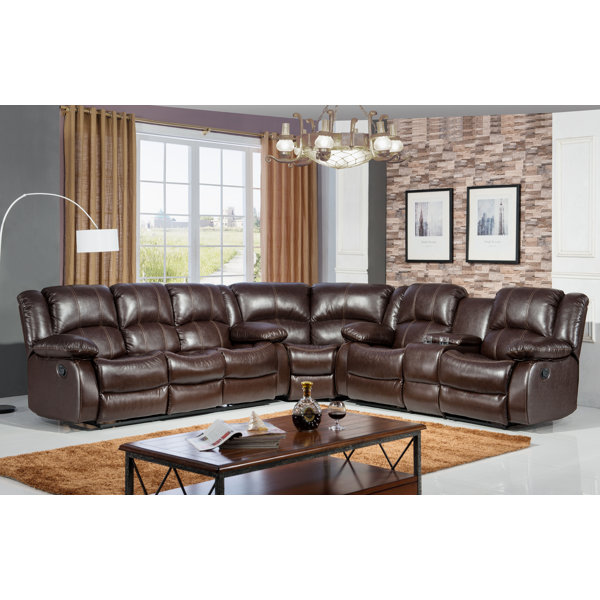Comfort Reclining Sectional by Ultimate Accents