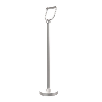 26 FS Tissue Holder Allied Brass Finish Satin Chrome