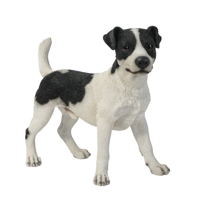 Standing Jack Russel Dog Statue