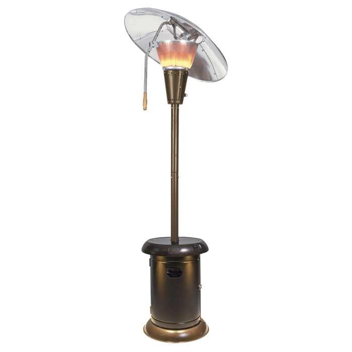 Mirage Heat Focus 38 200 Btu Propane Patio Heater With Speaker And Heat Focus 38 200 Btu Propane Patio Heater With Speaker And Lights