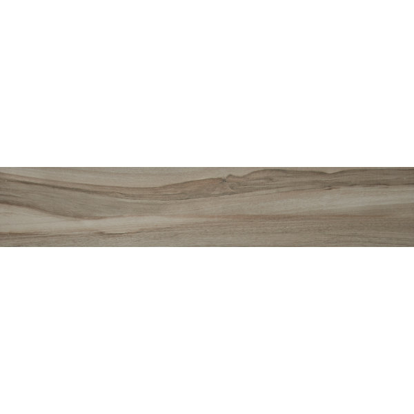 Aspenwood 9 x 48 Porcelain Wood Tile in Ash by MSI