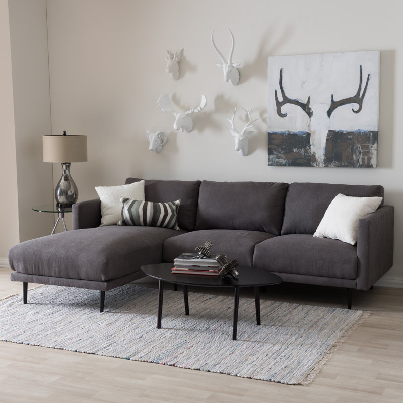 Wholesale Interiors Baxton Studio Sectional & Reviews | Wayfair
