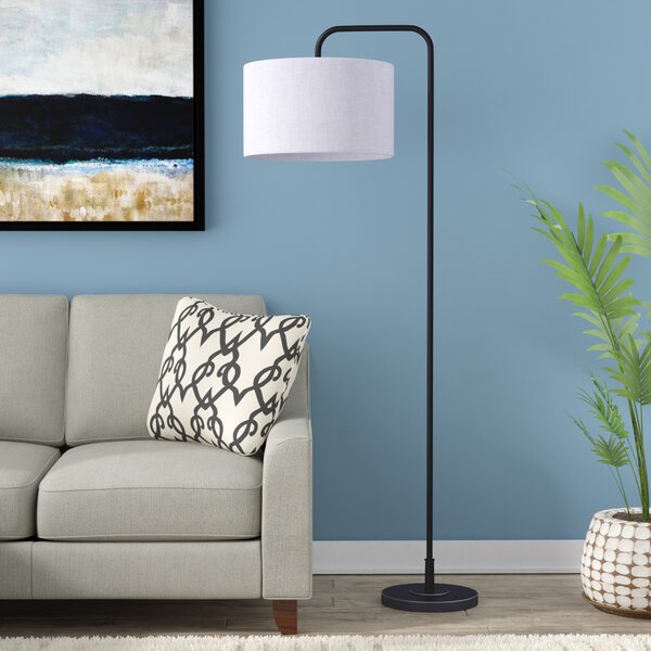 Dale 63.75 Arched Floor Lamp by Langley Street