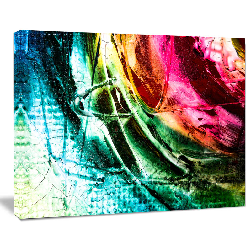 Designart Abstract Buddha Buddhism Graphic Art On Wrapped Canvas