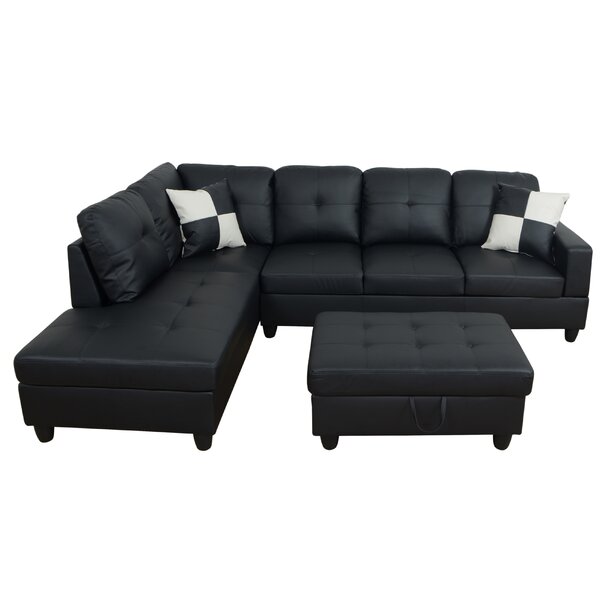 Southworth Sectional With Ottoman By Ebern Designs