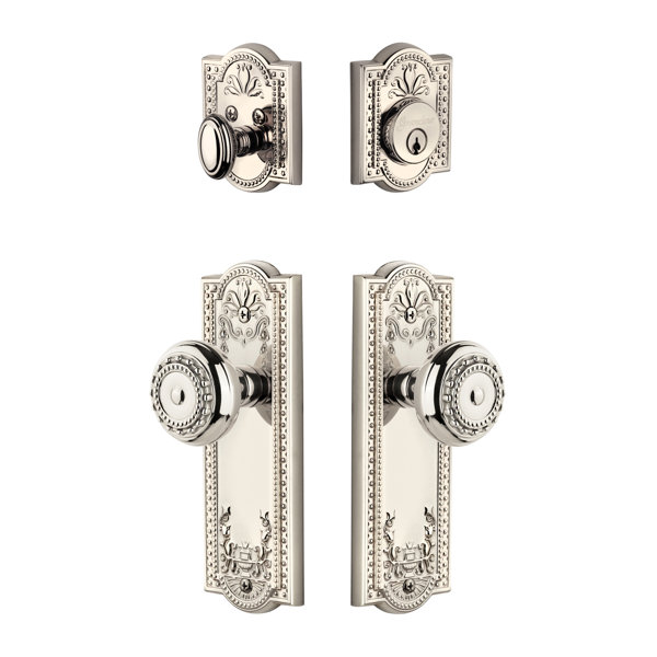 Parthenon Single Cylinder Handleset by Grandeur