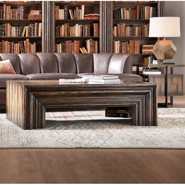 Crafted 2 Piece Coffee Table Set By Hooker Furniture