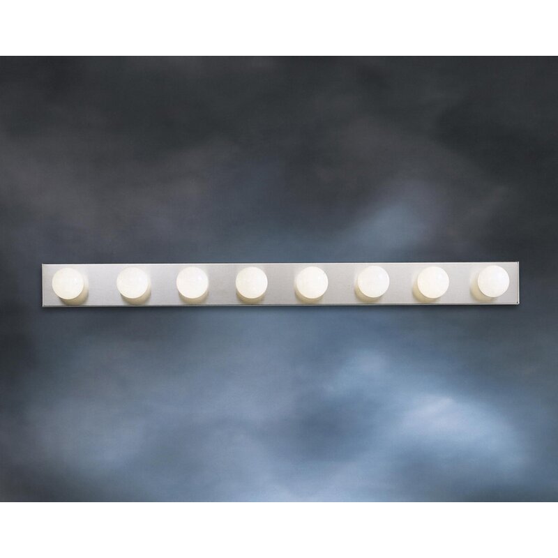 Wrought Studio Chaisson 8 Light Bath Bar Reviews Wayfair