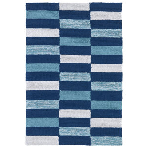 Staple Hill Blue Indoor/Outdoor Area Rug