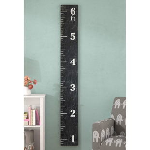 Wood Growth Charts You Ll Love Wayfair Crispin Mdf Ruler Growth Chart