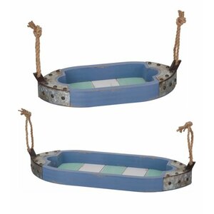Happy Camper Accent Tray Set