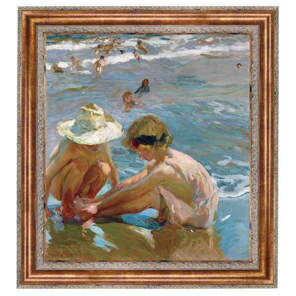 Design Toscano The Wounded Foot 1909 Framed Painting Print On
