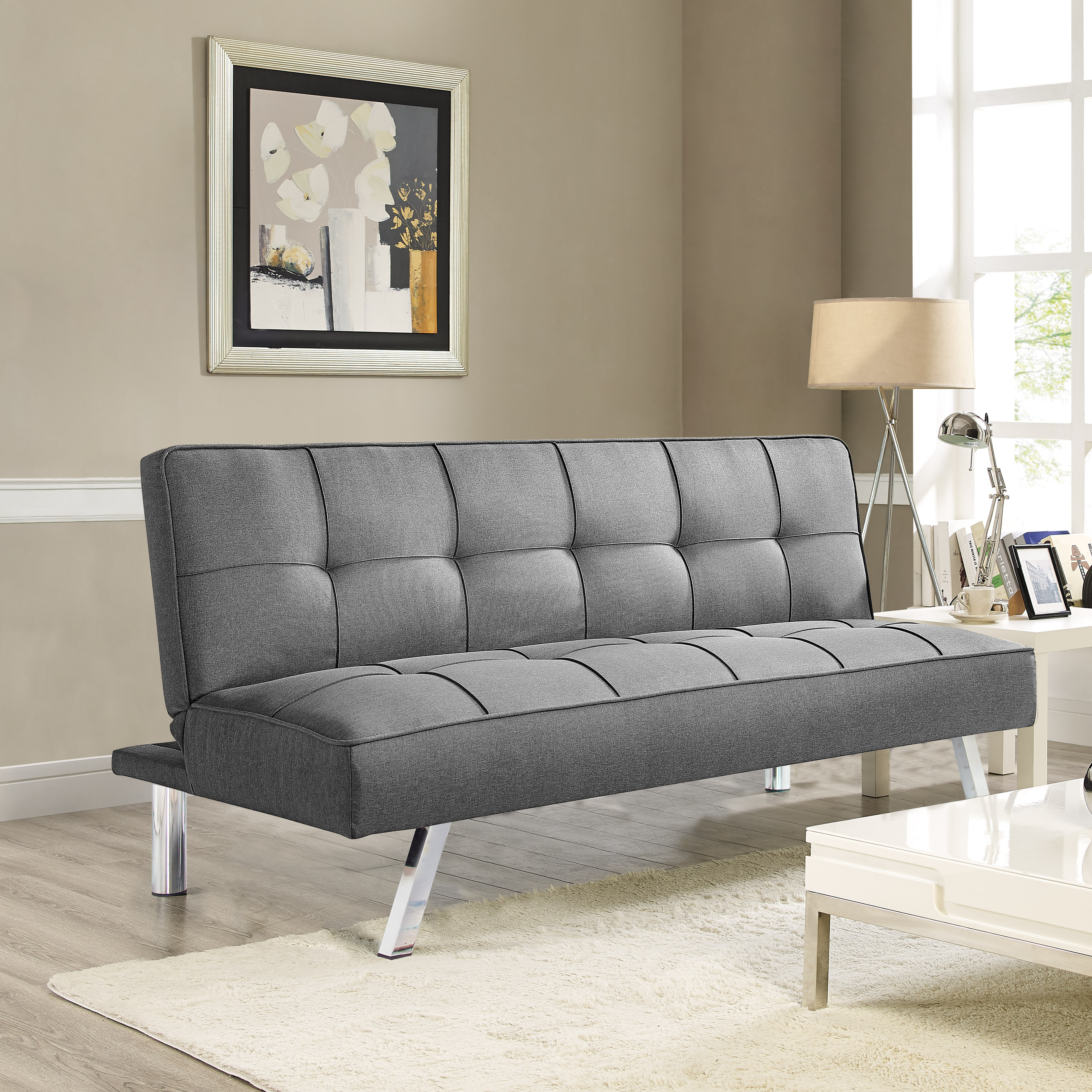 Ebern Designs Silvey Twin 66 1 Back Convertible Sofa Ebern Designs Silvey Twin 66 1