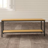 Oak Deacon Bench Wayfair