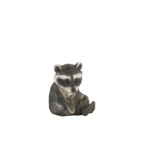 Relaxing Raccoon Figurine
