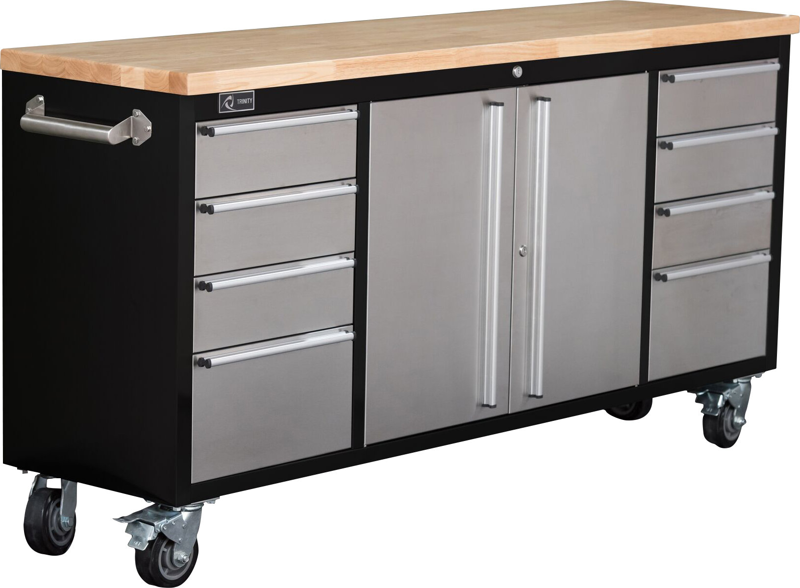 Trinity Rolling Rubberwood 72 W Bottom Rollaway Chest Reviews Trinity Rolling Rubberwood 72 W Bottom Rollaway Chest Reviews Wayfair