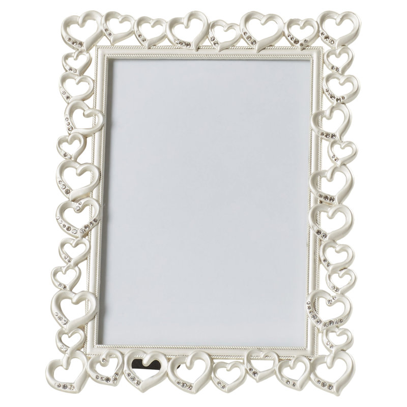 Timeless Frames Silver Hearts Picture Frame & Reviews Wayfair