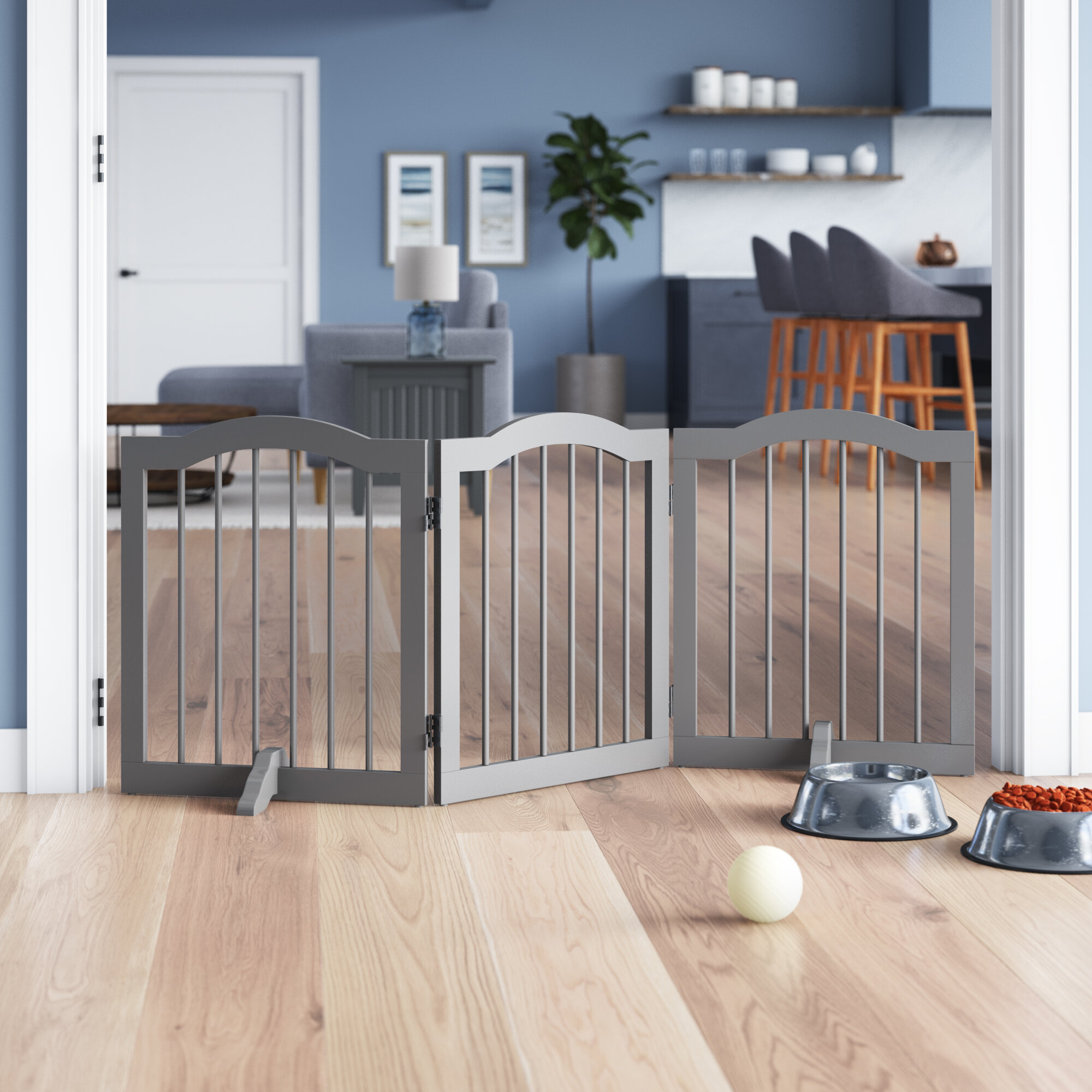 outdoor pet gate extra wide