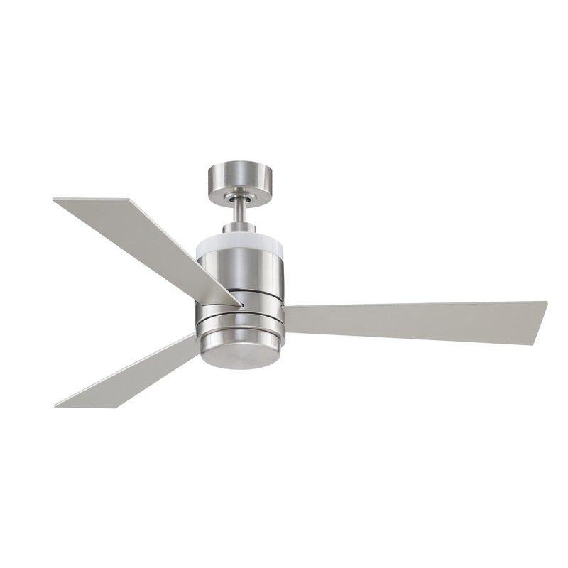 Brayden Studio 48 Latimore 3 Blade Ceiling Fan With Remote Light