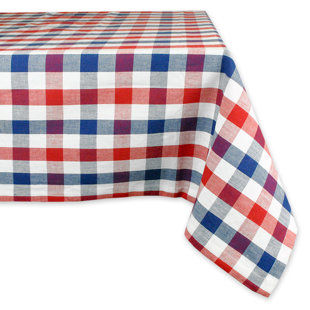 Blue Checkered Tablecloth Wayfair Quickview